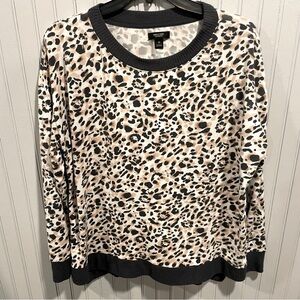 Vera Wang Leopard Sweater